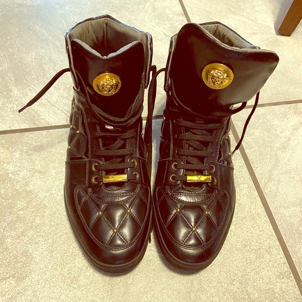 Black Versace Men’s sneakers